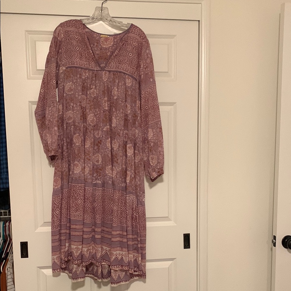 Matta yamini booj Bohemian Purple Dress